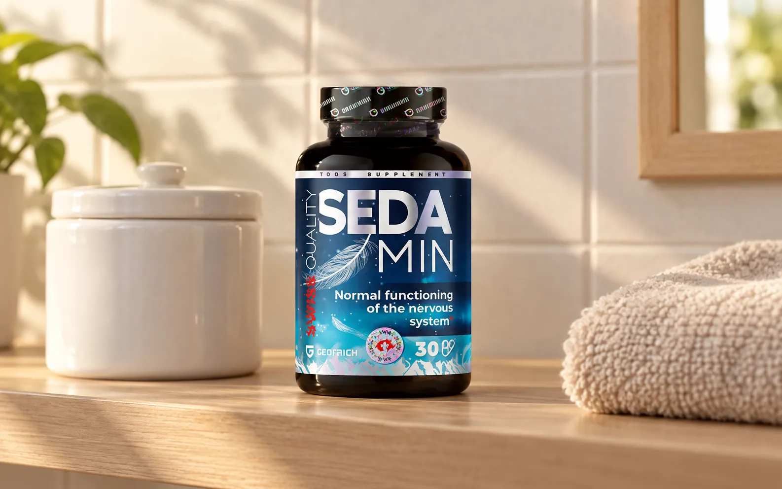Sedamin — le produit au quotidien