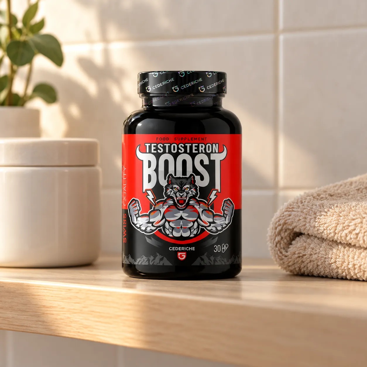 Testosteron Boost — le produit au quotidien