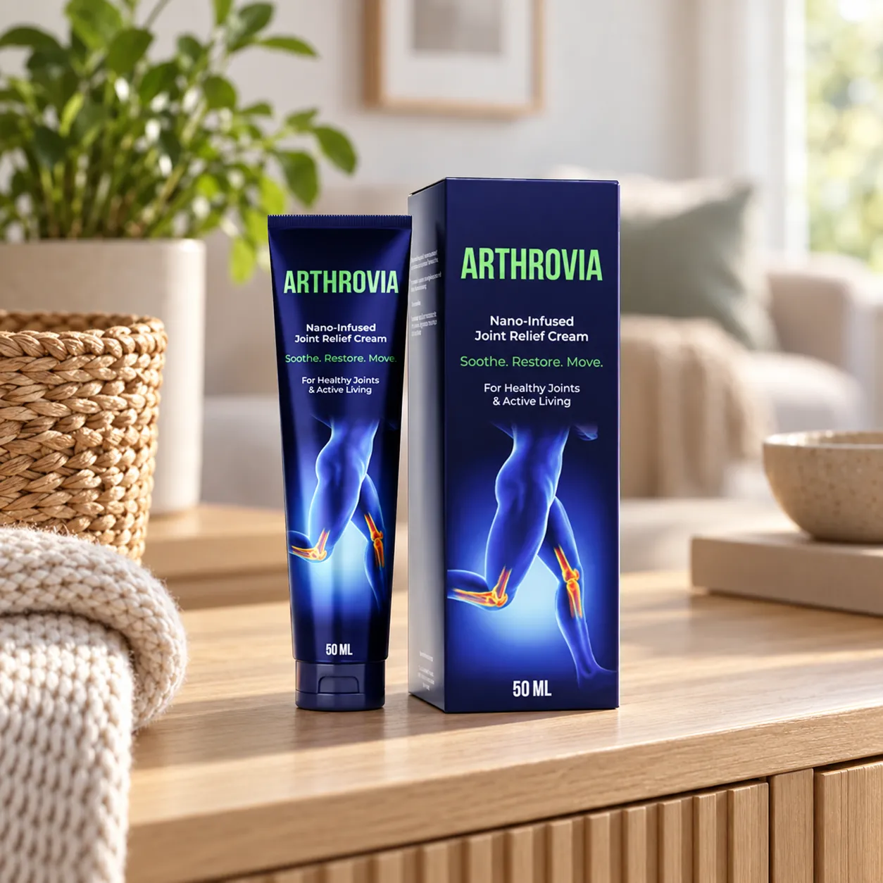 Arthrovia — le produit au quotidien