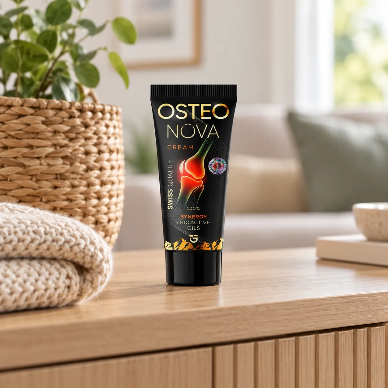 OsteoNova cream — le produit au quotidien