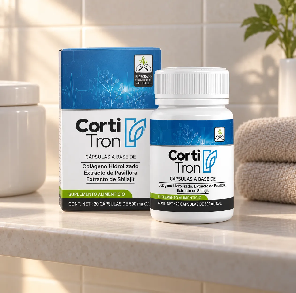 Cortitron — le produit au quotidien