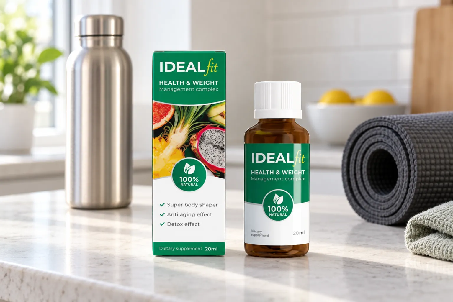 IdealFit — le produit au quotidien
