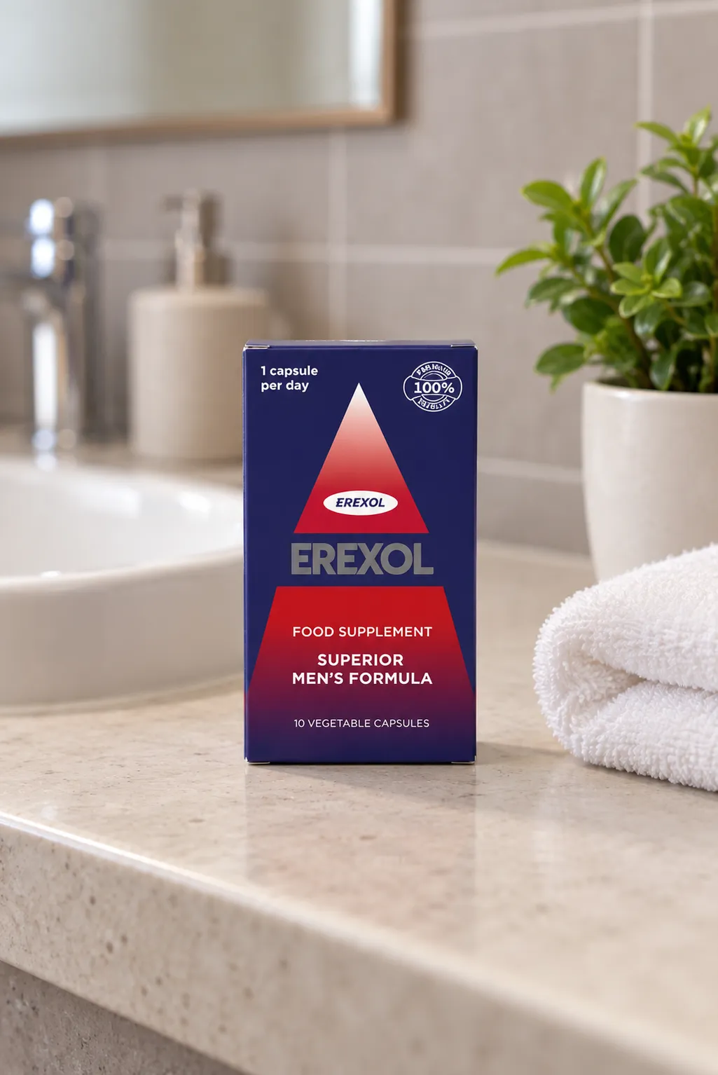 Erexol — le produit au quotidien