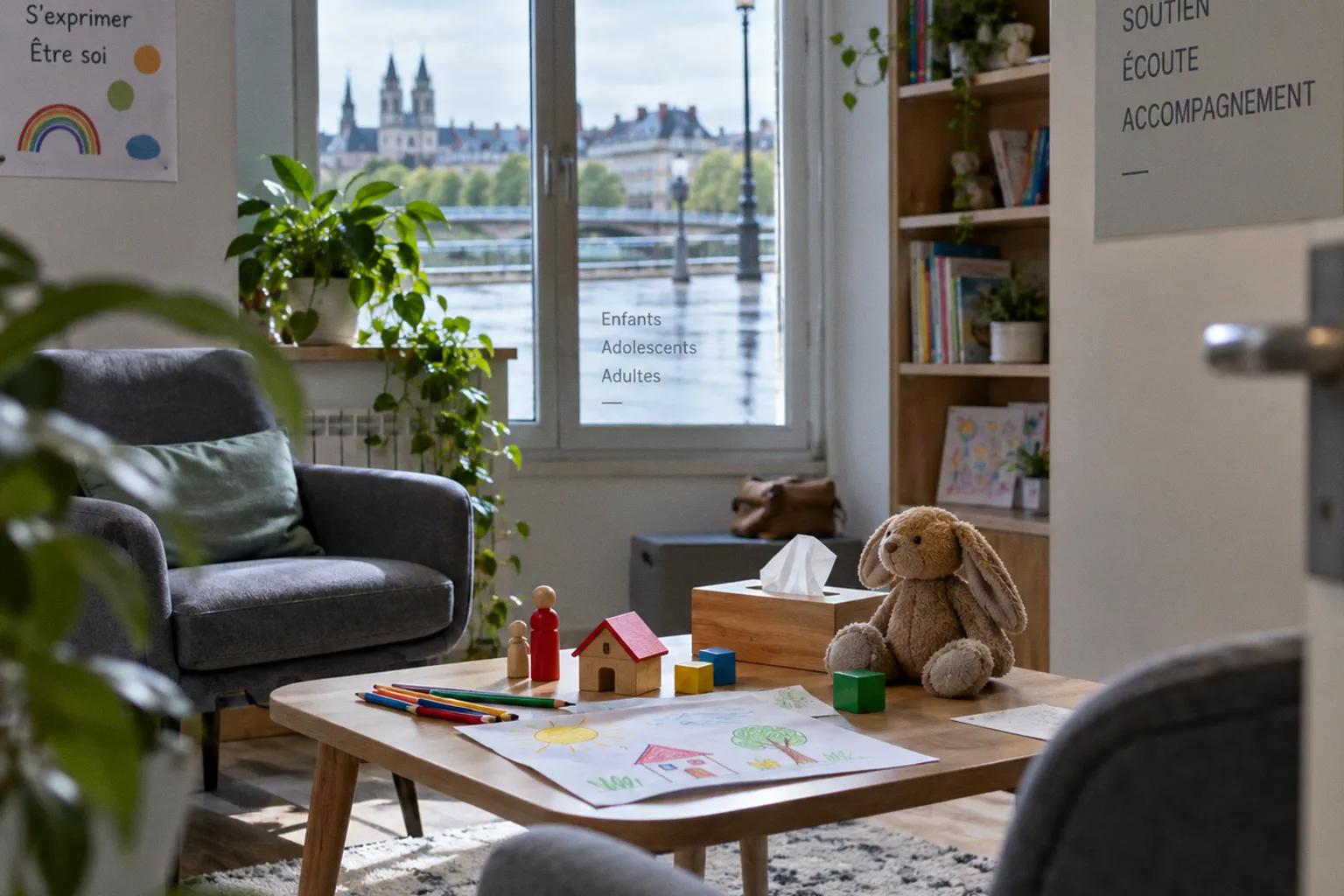 Soutien psychologique à Tours : un accompagnement expert pour enfants et adultes